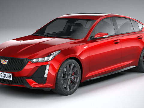 Cadillac CT5-V 2020 3Dモデル