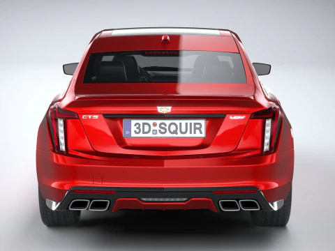 Cadillac CT5-V 2020 3D Model