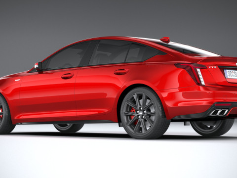 Cadillac CT5-V 2020 3Dモデル
