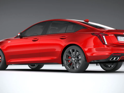 Cadillac CT5-V 2020 3D Model