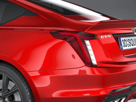 Cadillac CT5-V 2020 3D Model