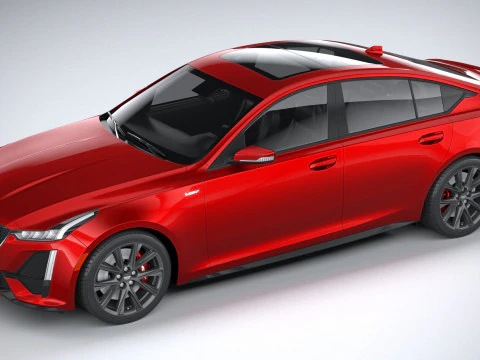 Cadillac CT5-V 2020 3D Model