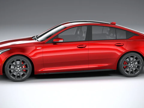 Cadillac CT5-V 2020 3D Model