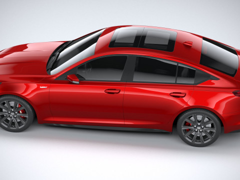 Cadillac CT5-V 2020 3Dモデル