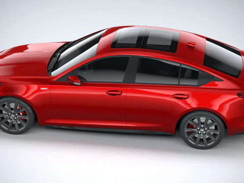 Cadillac CT5-V 2020 3D Model