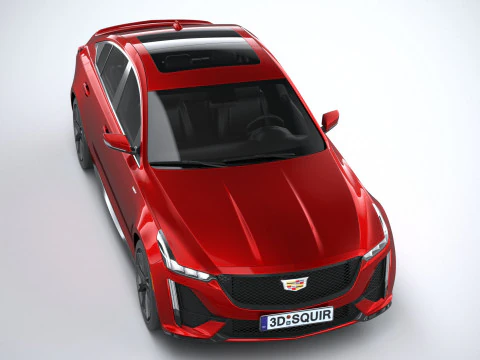 Cadillac CT5-V 2020 3D Model