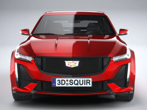 Cadillac CT5-V 2020 3D Model