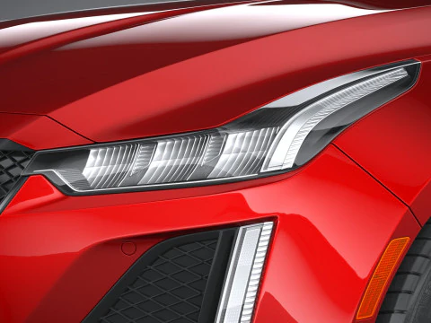 Cadillac CT5-V 2020 3D Model