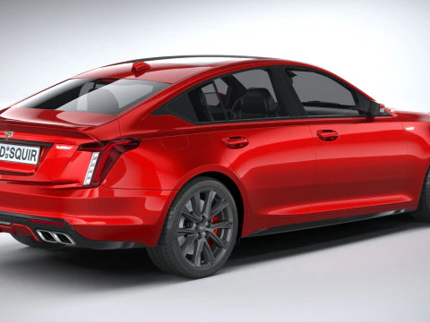 Cadillac CT5-V 2020 3D Model