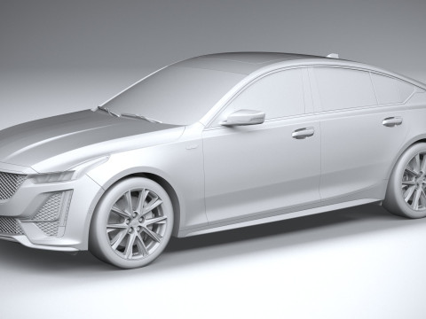Cadillac CT5-V 2020 3Dモデル