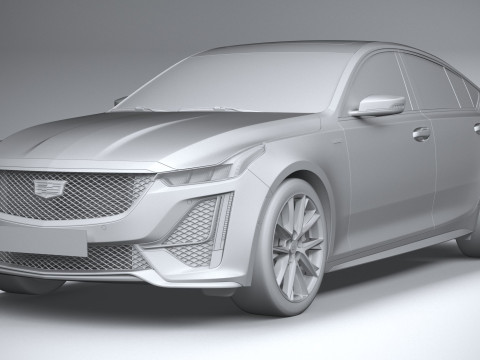 Cadillac CT5-V 2020 3Dモデル