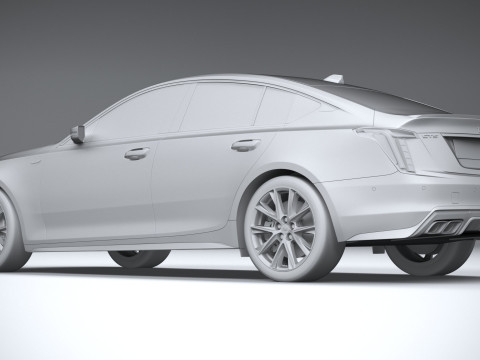 Cadillac CT5-V 2020 3Dモデル