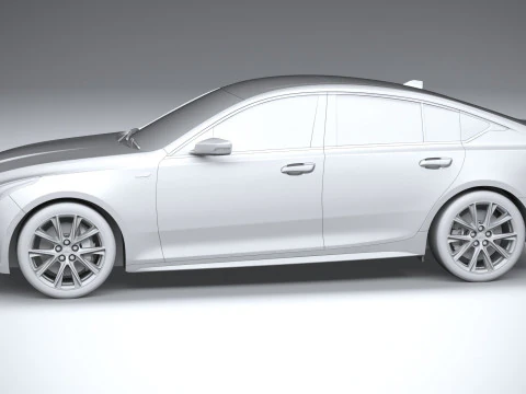Cadillac CT5-V 2020 3D Model