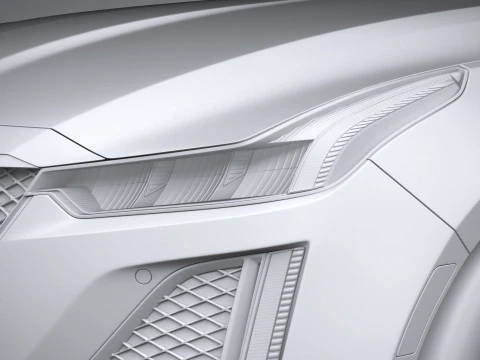 Cadillac CT5-V 2020 3D Model
