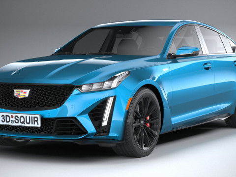 Cadillac CT5-V Blackwing 2022 3D-Modell