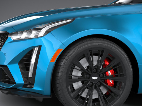 Cadillac CT5-V Blackwing 2022 3D-Modell