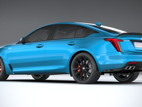 Cadillac CT5-V Blackwing 2022 3D-Modell