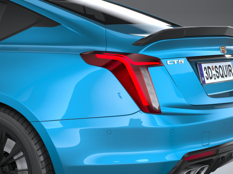 Cadillac CT5-V Blackwing 2022 3D-Modell