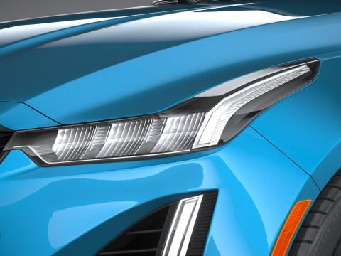 Cadillac CT5-V Blackwing 2022 3D-Modell