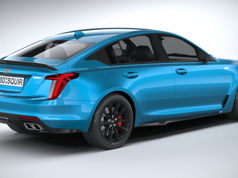 Cadillac CT5-V Blackwing 2022 3D-Modell