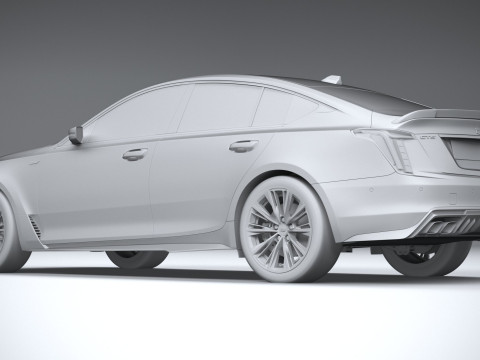 Cadillac CT5-V Blackwing 2022 3D-Modell
