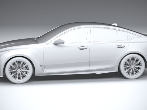 Cadillac CT5-V Blackwing 2022 3D-Modell