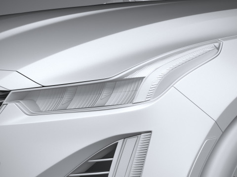 Cadillac CT5-V Blackwing 2022 3D-Modell