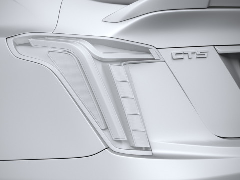 Cadillac CT5-V Blackwing 2022 3D-Modell