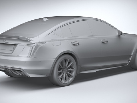 Cadillac CT5-V Blackwing 2022 3D-Modell