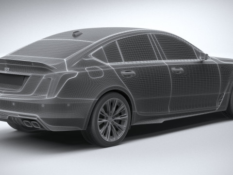 Cadillac CT5-V Blackwing 2022 3D-Modell