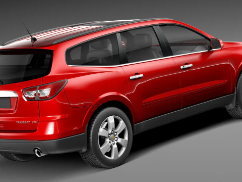 Chevrolet Traverse 2013 3D Model