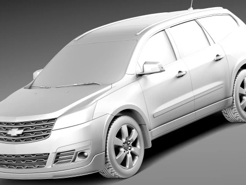 Chevrolet Traverse 2013 3D Model