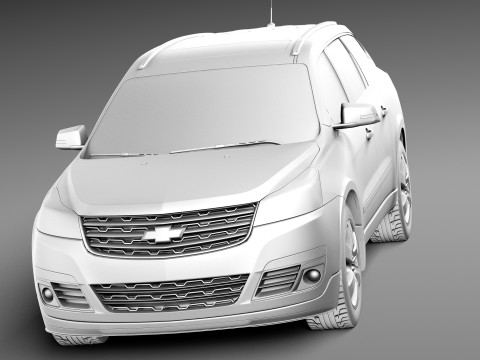 Chevrolet Traverse 2013 3D 모델