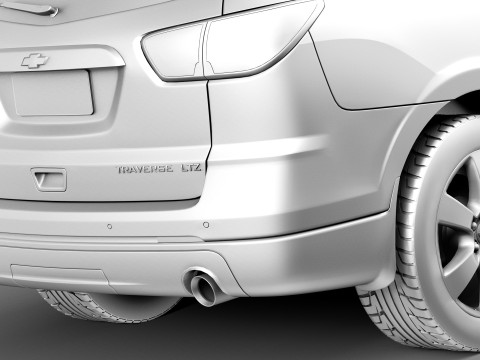 Chevrolet Traverse 2013 3D 모델