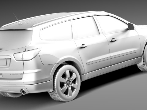 Chevrolet Traverse 2013 3D 모델