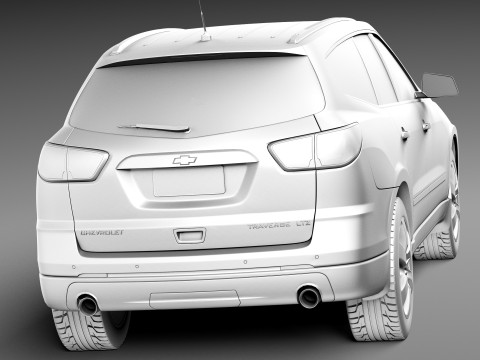 Chevrolet Traverse 2013 3D 모델