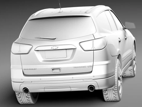 Chevrolet Traverse 2013 3D Model