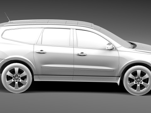 Chevrolet Traverse 2013 3D 모델