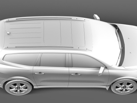 Chevrolet Traverse 2013 3D 모델