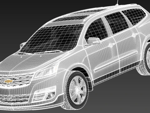 Chevrolet Traverse 2013 3D Model