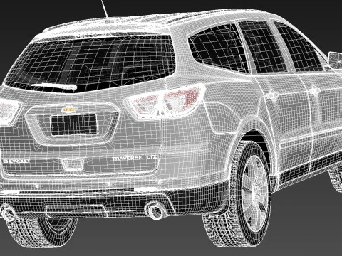 Chevrolet Traverse 2013 3D Model