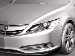 Acura ILX 2013 3D Model