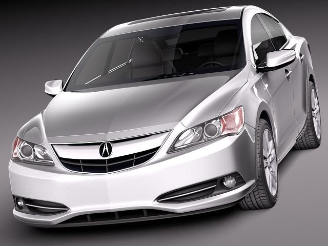 Acura ILX 2013 3D Model .c4d .max .obj .3ds .fbx .stl .blend 
