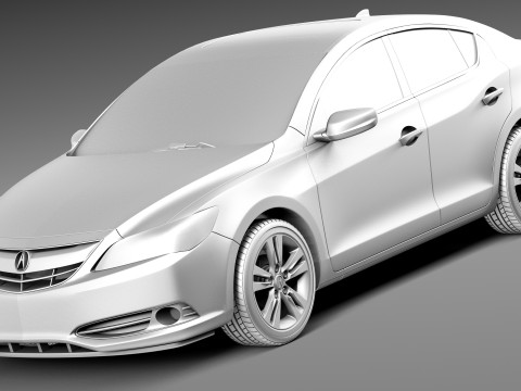 Acura ILX 2013 3D Модель