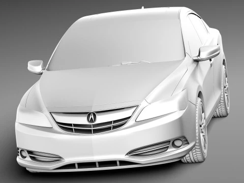 Acura ILX 2013 3D Model