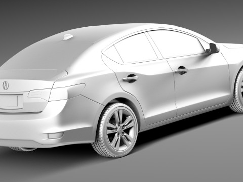 Acura ILX 2013 3D Модель