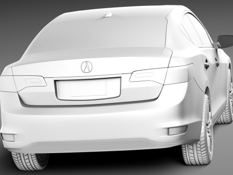 Acura ILX 2013 3D Модель