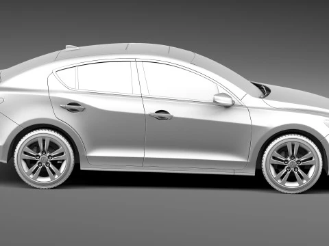 Acura ILX 2013 3D Model