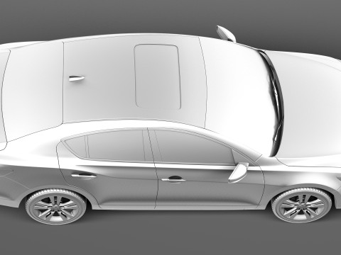 Acura ILX 2013 3D Модель