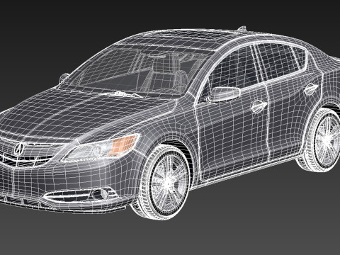 Acura ILX 2013 3D Модель